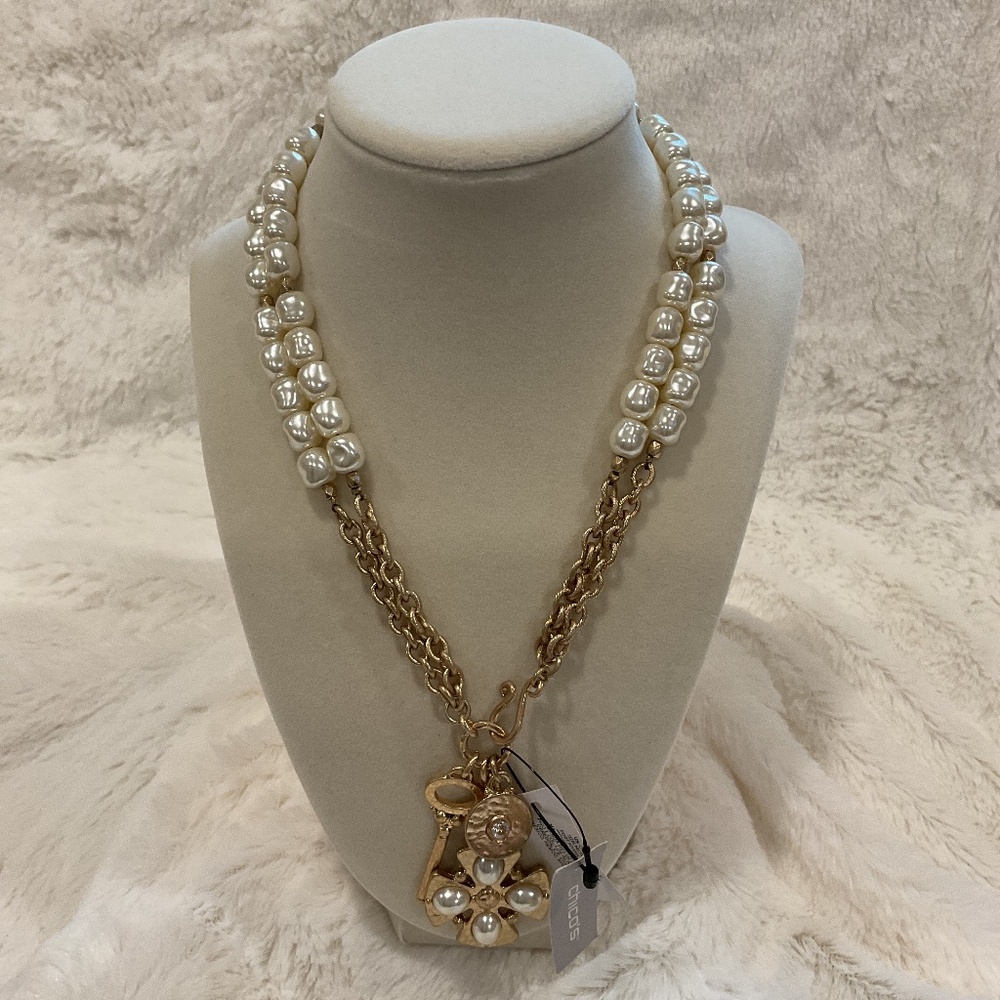 Chico’s Faux Pearl Necklace